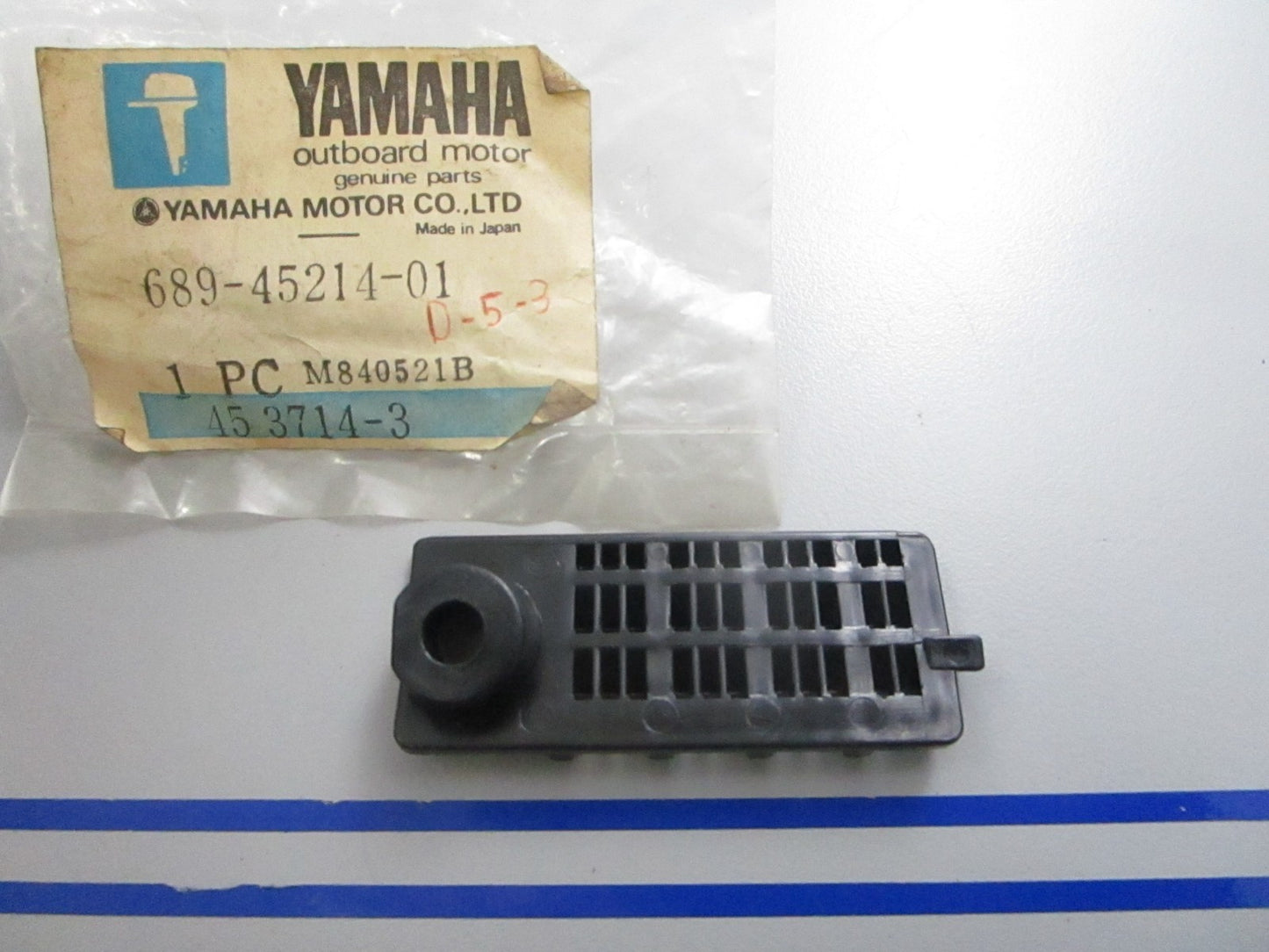 *NEW OEM* 0810 Yamaha Water Inlet Cover 689-45214-01-00