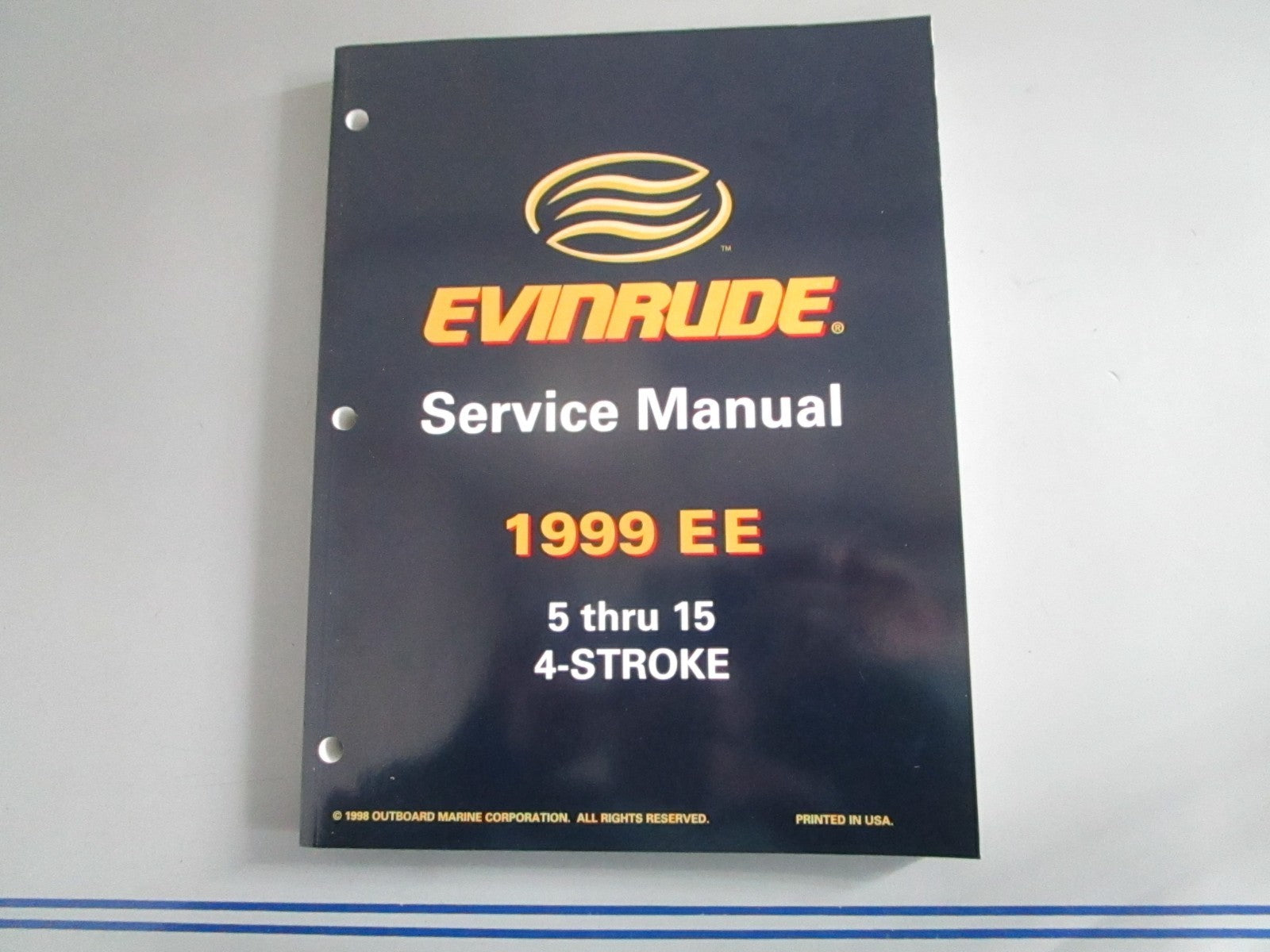 NEW OEM OMC Johnson Evinrude 787022 0787022 1999 5-15HP Service Manual 0820