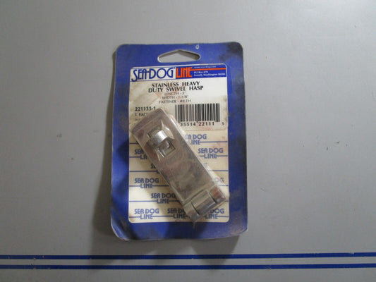 *NEW* 0810 Sea-Dog Stainless Heavy Duty Swivel Hasp 221135-1