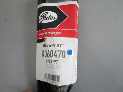 NEW K060470 Gates Micro-V AT Serpentine Belt 0820