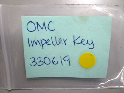 *NEW OEM* 0750 OMC Johnson Evinrude IMPELLER KEY 330619 0330619