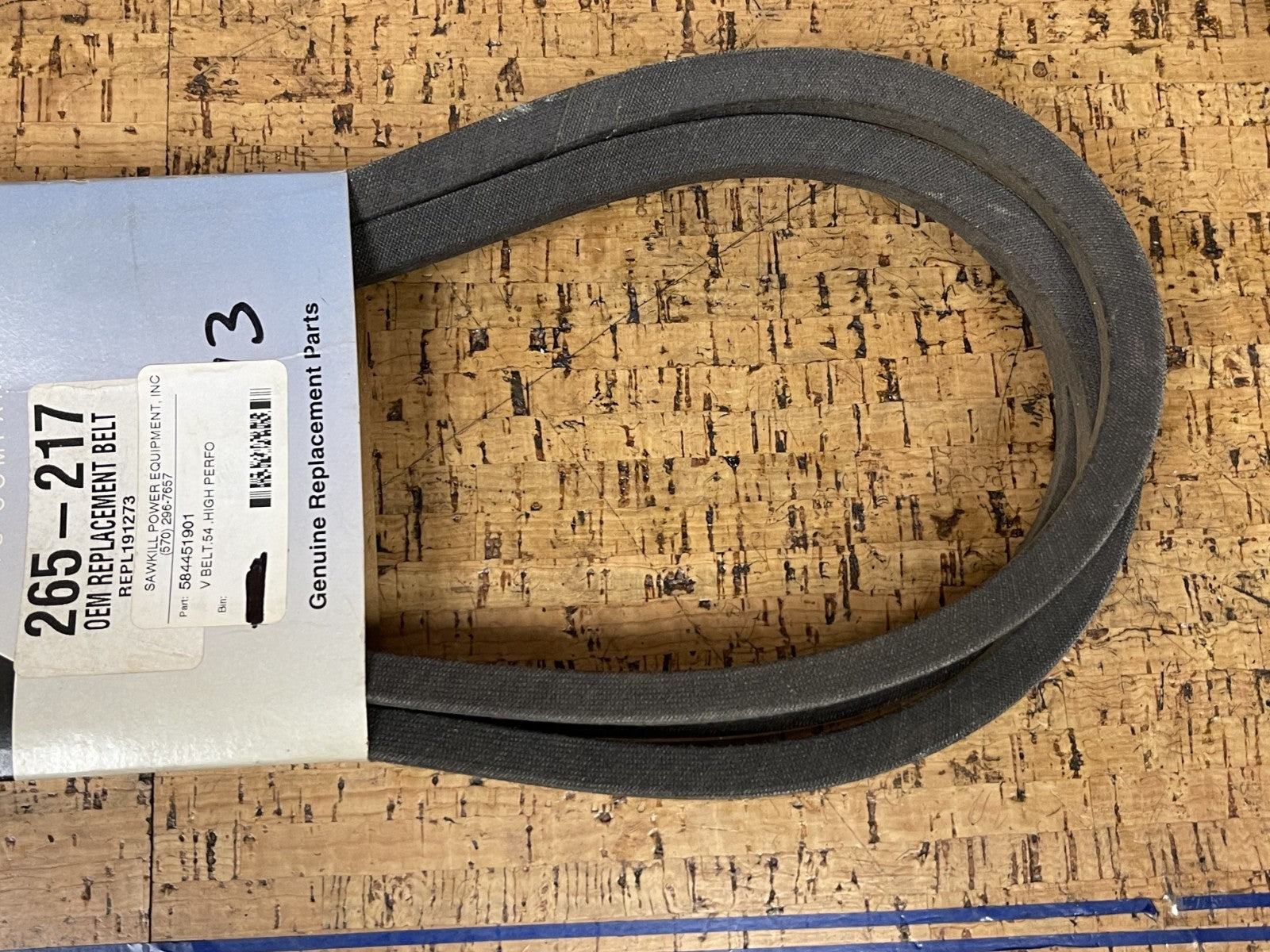 *NEW OEM* 0670 AYP Sterns Drive Belt 265-217