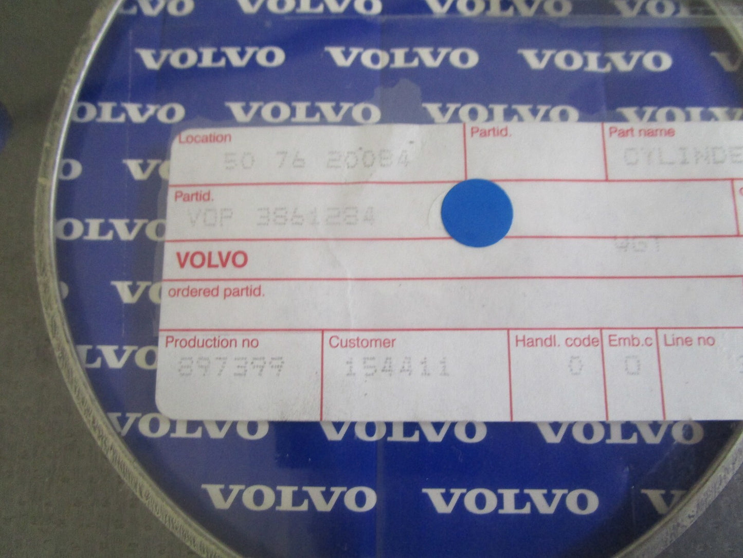 *NEW OEM* 0820 Volvo Penta Cylinder Head Gasket 3861284