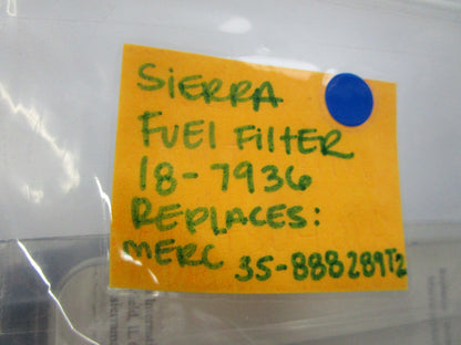 *NEW* 0810 Sierra Fuel Filter 18-7936 Replaces: Mercury 35-888289T3