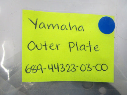 NEW OEM 689-44323-03-00 Yamaha Outer Plate 0810