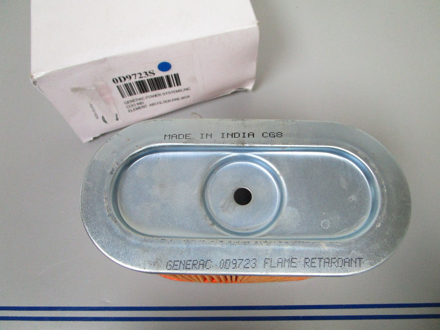NEW OEM 0D9723S Generac Air Filter Element 0720