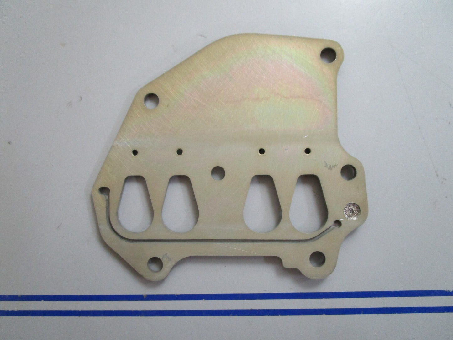 *NEW OEM* 0810 OMC Johnson Evinrude Leaf Plate & Valve 386477 0386477