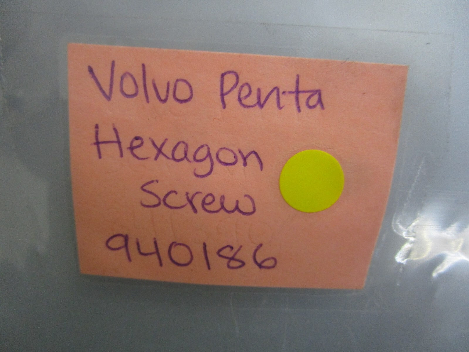 *NEW OEM* (LOT OF 2) 0810 Volvo Penta Hexagon Screw 940186