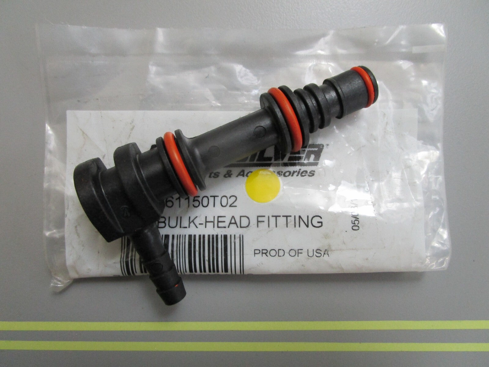 *NEW OEM* 0810 Mercury Quicksilver Bulk Head Fitting 861150T02