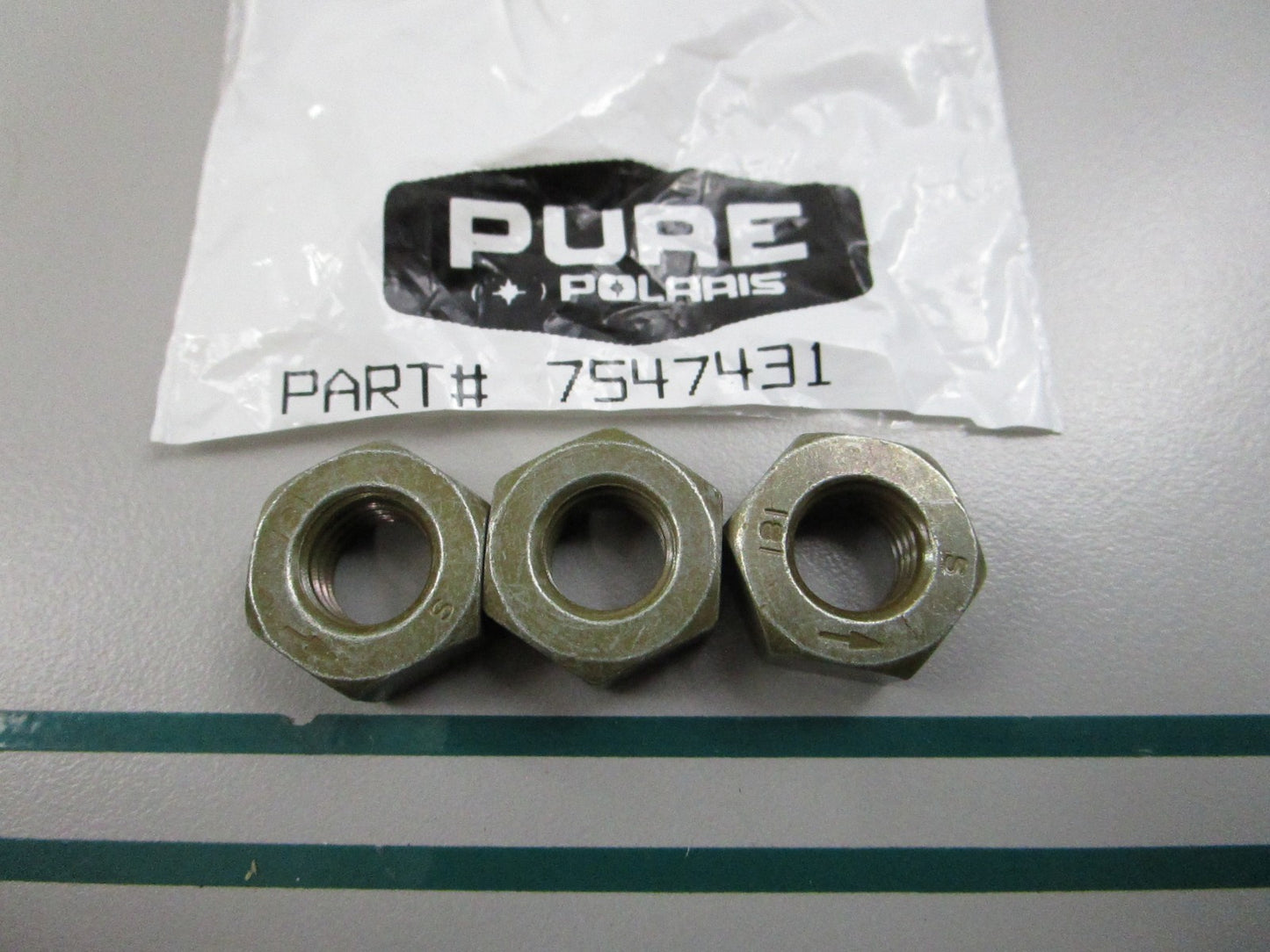 NEW OEM (LOT OF 3) 7547431 Polaris Nut 0810
