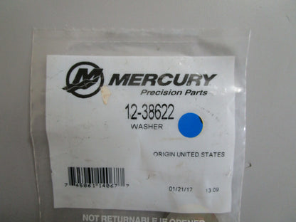 *NEW OEM* 0720 Mercury Quicksilver Washer 12-38622