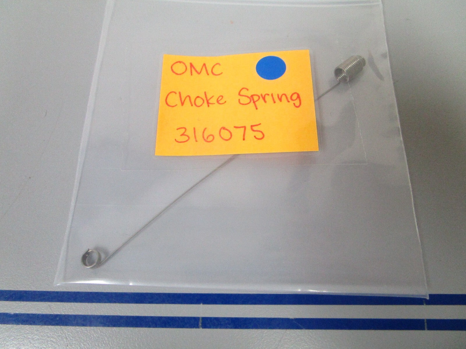 *NEW OEM* 0810 OMC Johnson Evinrude Choke Spring 316075 0316075