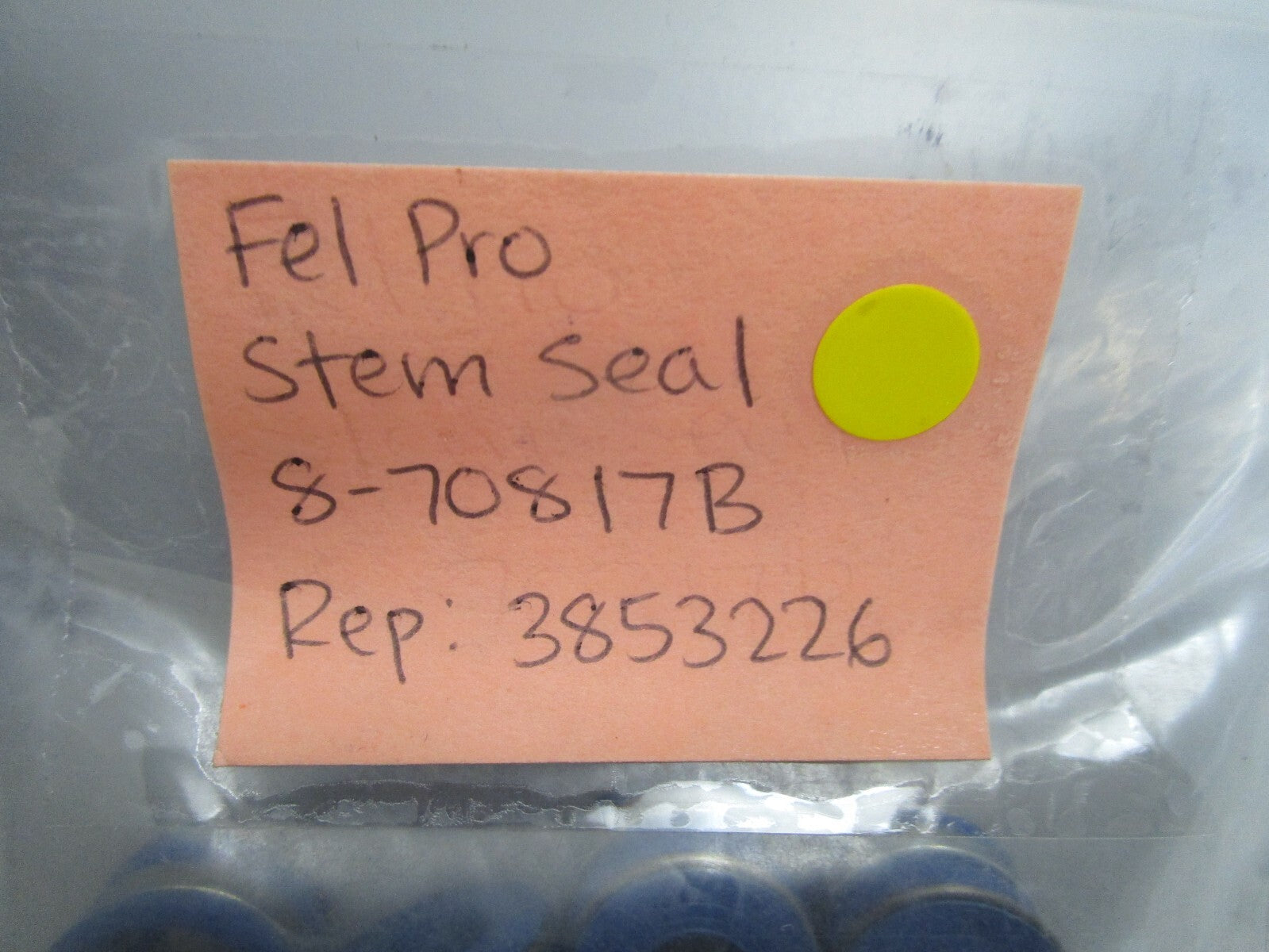 *NEW* (LOT OF 8) 0810 Fel-Pro Stem Seal 8-70817B Replaces: 3853226