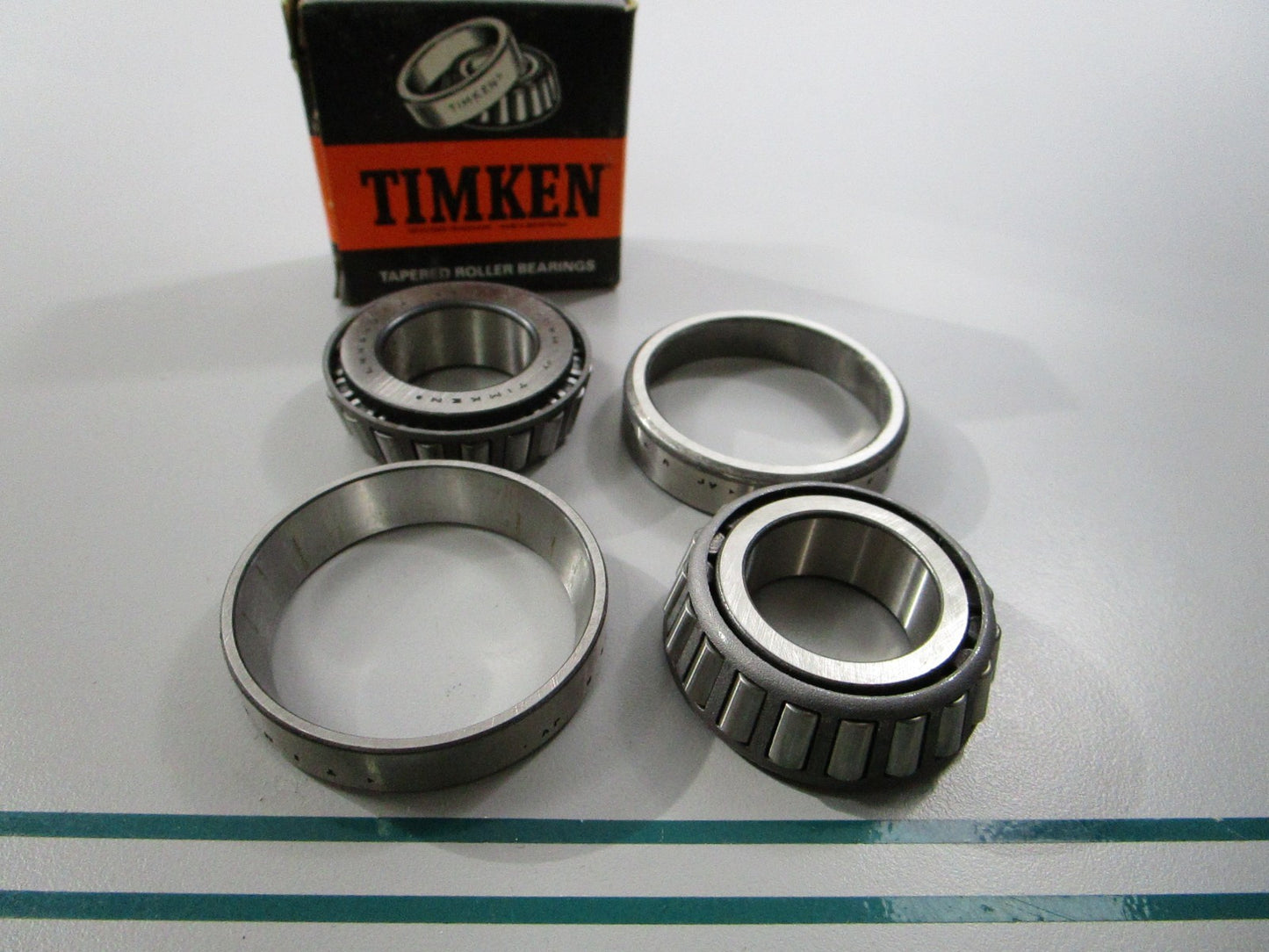NEW (LOT OF 2) L44643 L44610 Timken Set #14 Roller Bearing 0810