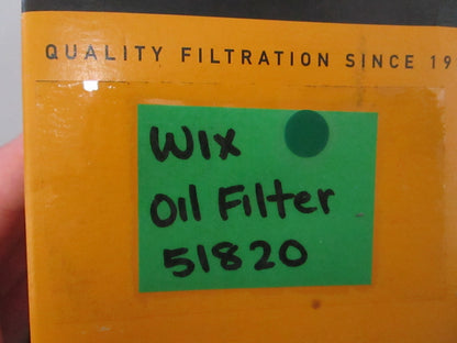 NEW 51820 WIX Fuel Filter 0810
