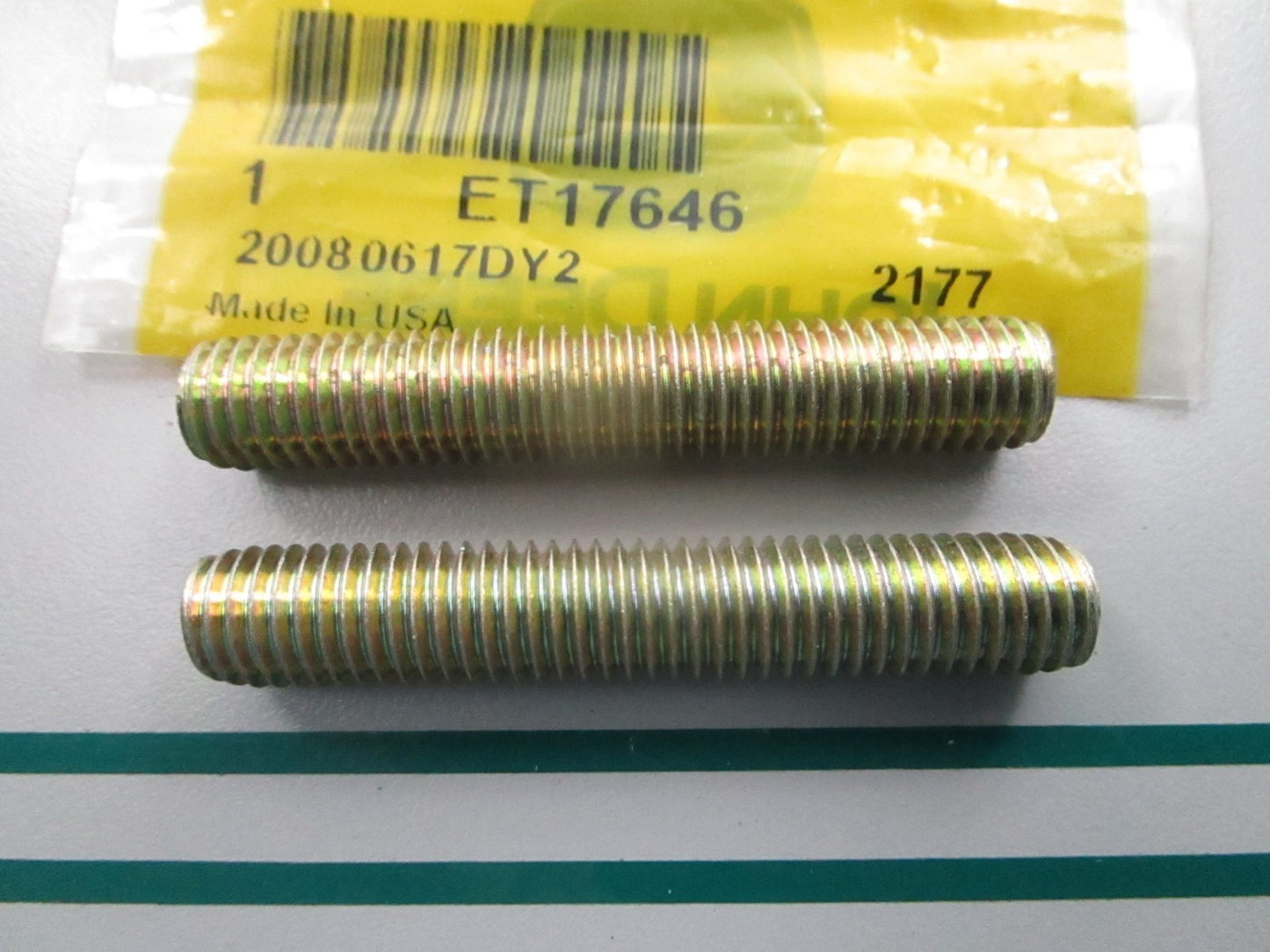 NEW OEM (LOT OF 2) ET17646 John Deere Srud 0810