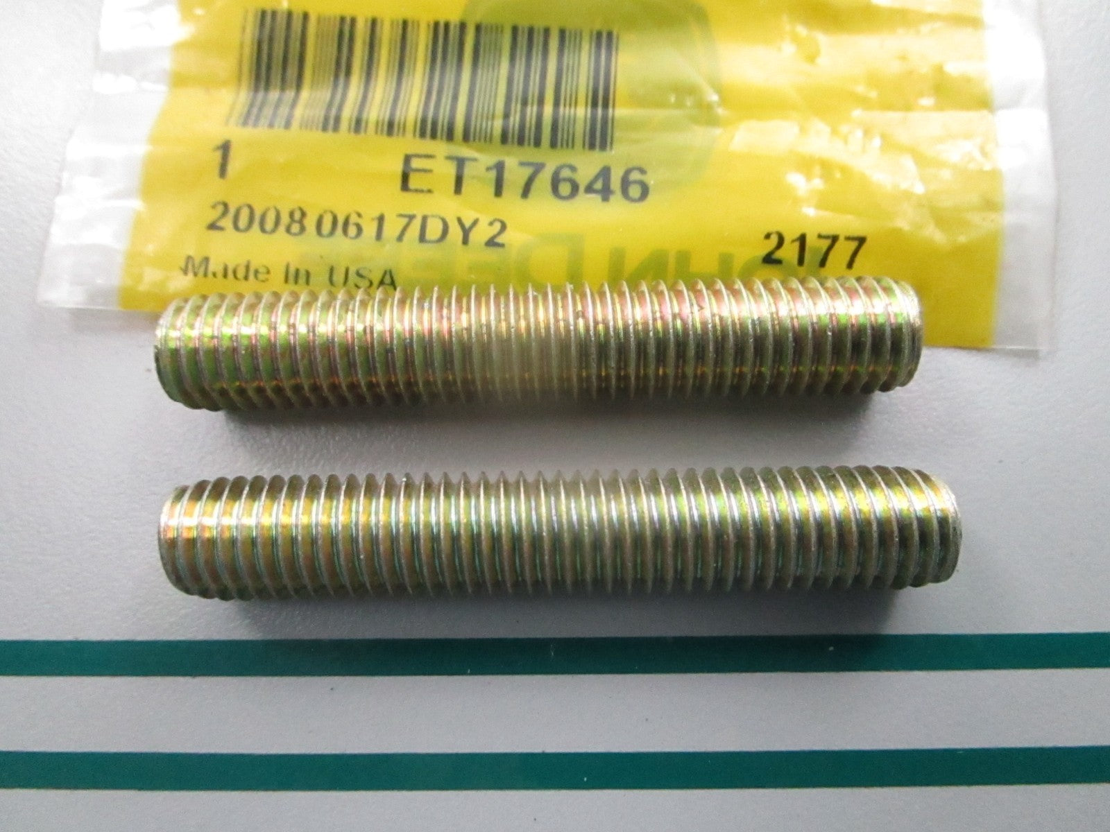 NEW OEM (LOT OF 2) ET17646 John Deere Srud 0810