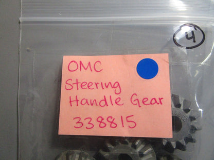 *NEW OEM* 0810 OMC Johnson Evinrude Steering Handle Gear 338815 0338815