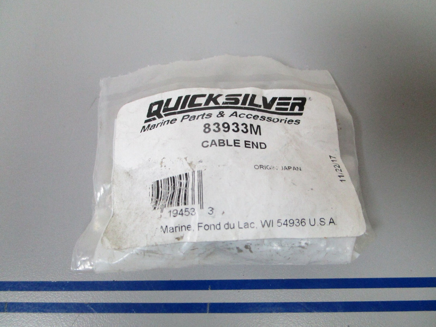 *NEW OEM* 0810 Mercury Quicksilver Cable End 83933M