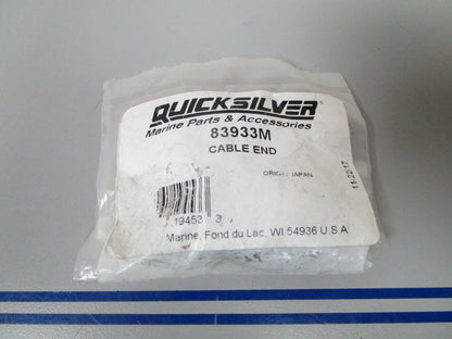*NEW OEM* 0810 Mercury Quicksilver Cable End 83933M