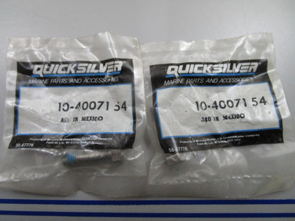 *NEW OEM* (LOT OF 2) 0810 Mercury Quicksilver Screw 10-40071 54