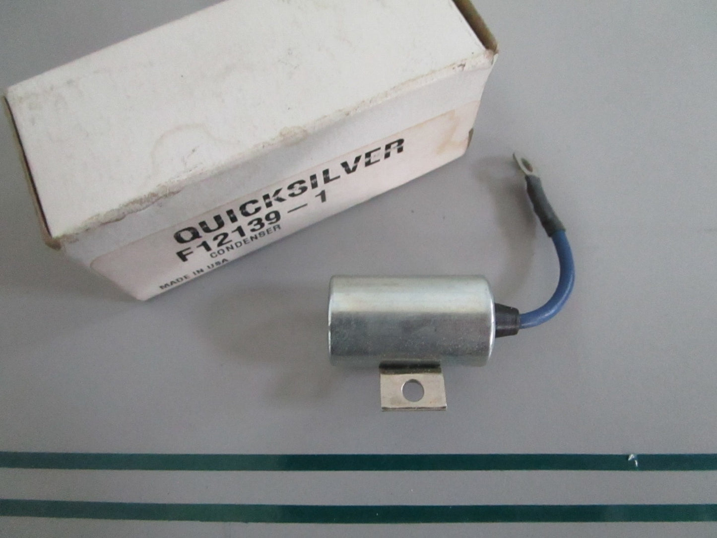 Mercury NEW OEM Condenser F12139-1 NOS Genuine Vintage Outboard Ignition 0820