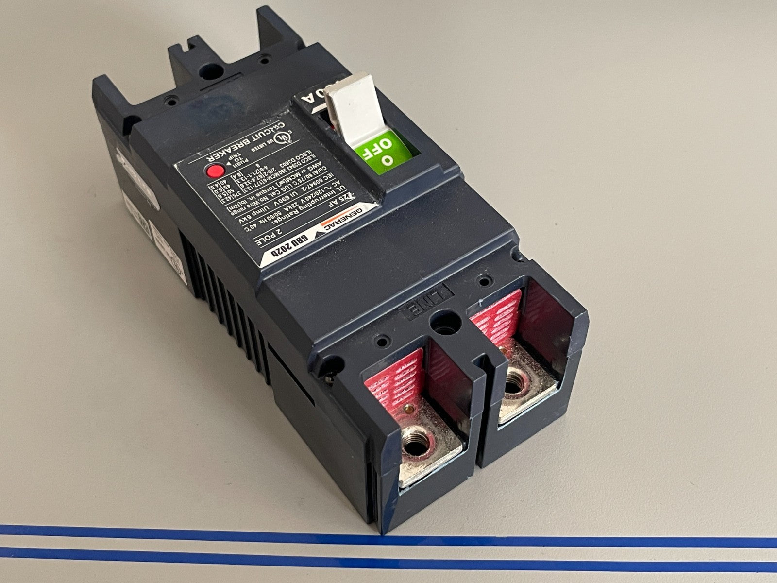 *NEW OEM* 0720 Generac 225AF 150AMP 120/240V 2 Pole Circuit Breaker GBU 202B