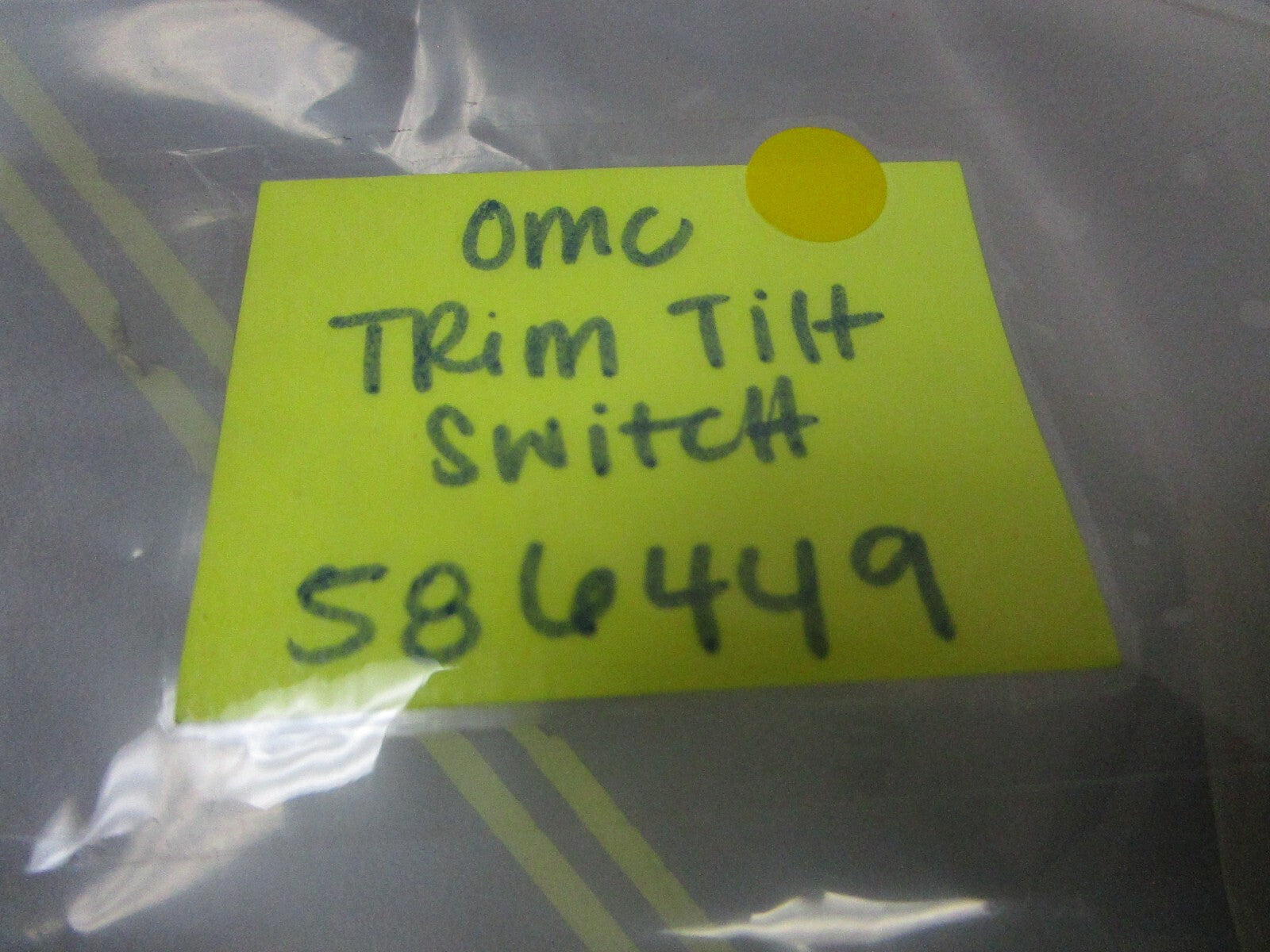 *NEW OEM* 0720 OMC Johnson Evinrude Trim Tilt Switch 586449 0586449