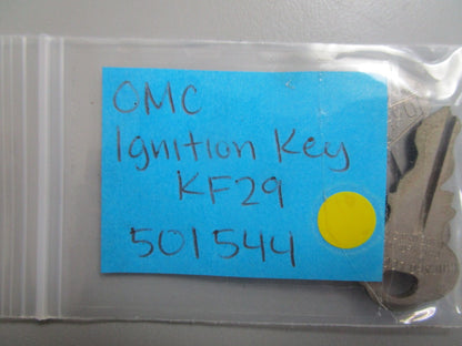 *NEW OEM* 0810 OMC Johnson Evinrude Ignition Key KF29 501544 0501544