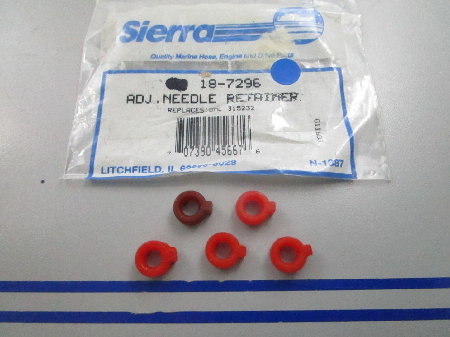 NEW (LOT OF 5) 18-7296 Replaces: OMC 315232 Sierra Needle Retainer Adj. 0810