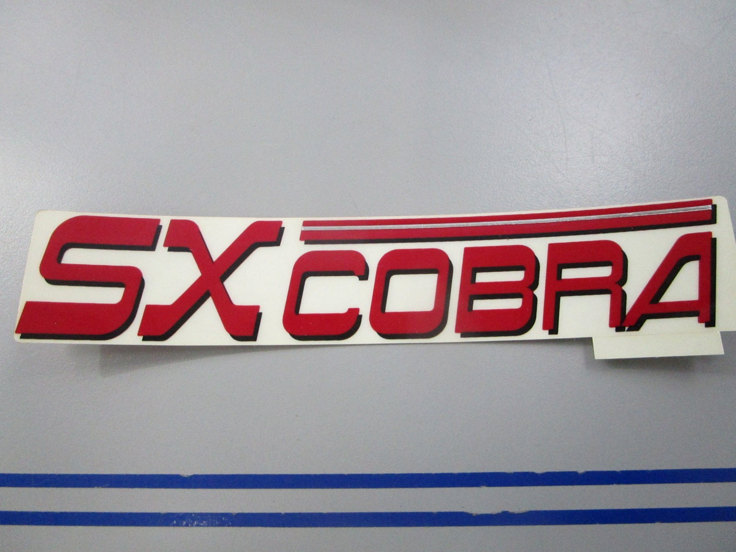NEW OEM 3855644 OMC Johnson Evinrude SX Cobra Decal 0810
