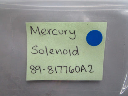*NEW OEM* 0820 Mercury Quicksilver Solenoid 89-817760A2