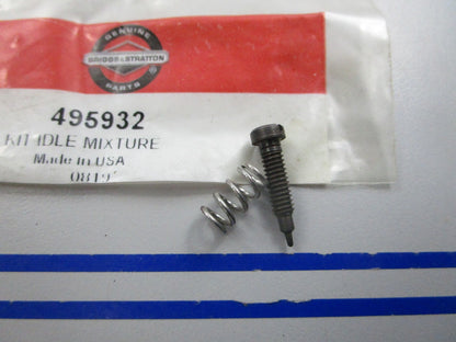 NEW OEM 495932 Briggs & Stratton Idle Mixture Kit 0810