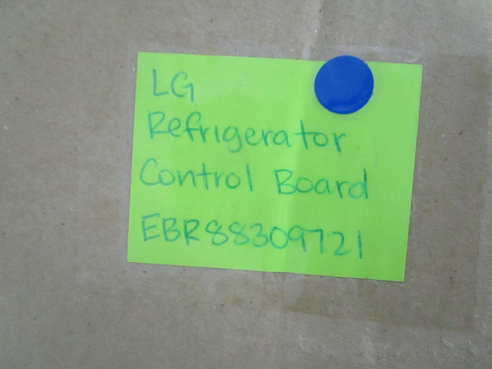 *NEW OEM* 0820 LG Refrigerator Main Control Board EBR88309721