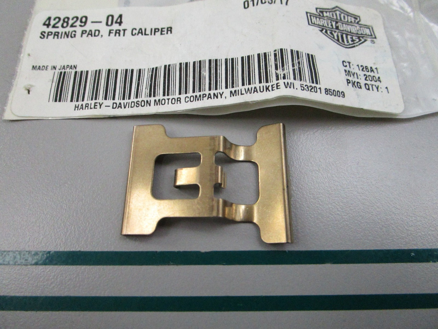NEW OEM 42829-04 Harley Davidson Spring Pad 0810