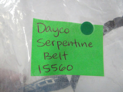 NEW 15560 Dayco Serpentine Belt 0810