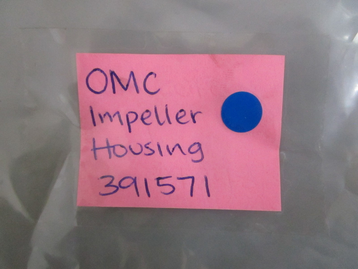 NEW OEM 391571 0391571 OMC Johnson Evinrude Impeller Housing 0820