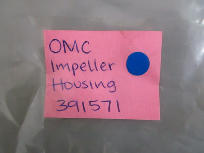 NEW OEM 391571 0391571 OMC Johnson Evinrude Impeller Housing 0820