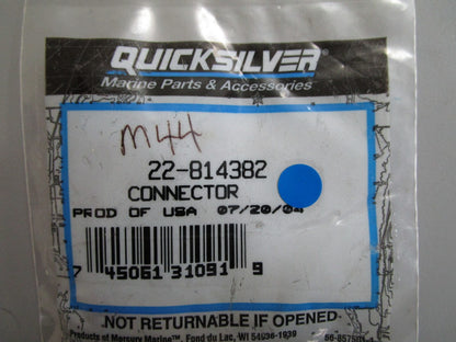 *NEW OEM* 0720 Mercury Quicksilver Connector 22-814382