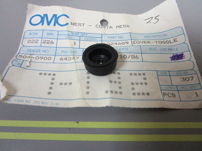 *NEW OEM* 0750 OMC Johnson Evinrude TOGGLE COVER 324609 0324609