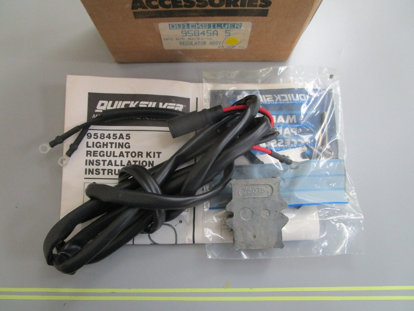 *NEW OEM* 0820 Mercury Quicksilver Regulator Assy 95845A 5