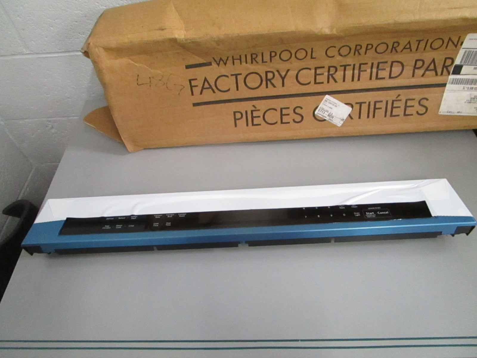 Whirlpool NEW OEM Oven Control Panel W11600634 KitchenAid KOCE500 NOS 0820