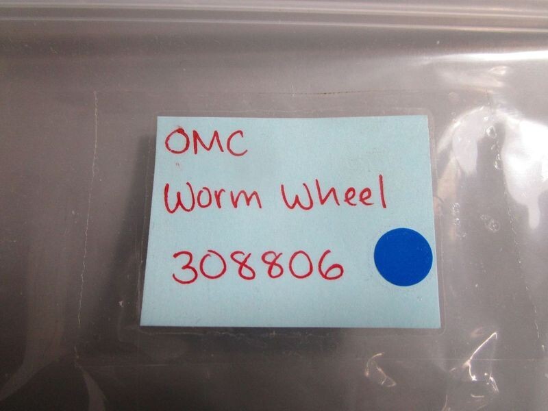 *NEW OEM* 0770 OMC Johnson Evinrude Worm Wheel 308806 0308806