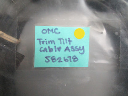 *NEW OEM* 0810 OMC Johnson Evinrude Trim Tilt Cable Assembly 582678 0582678