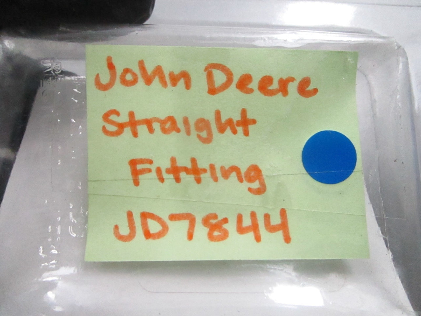 *NEW OEM* (LOT OF 5) 0810 John Deere Straight Fitting JD7844
