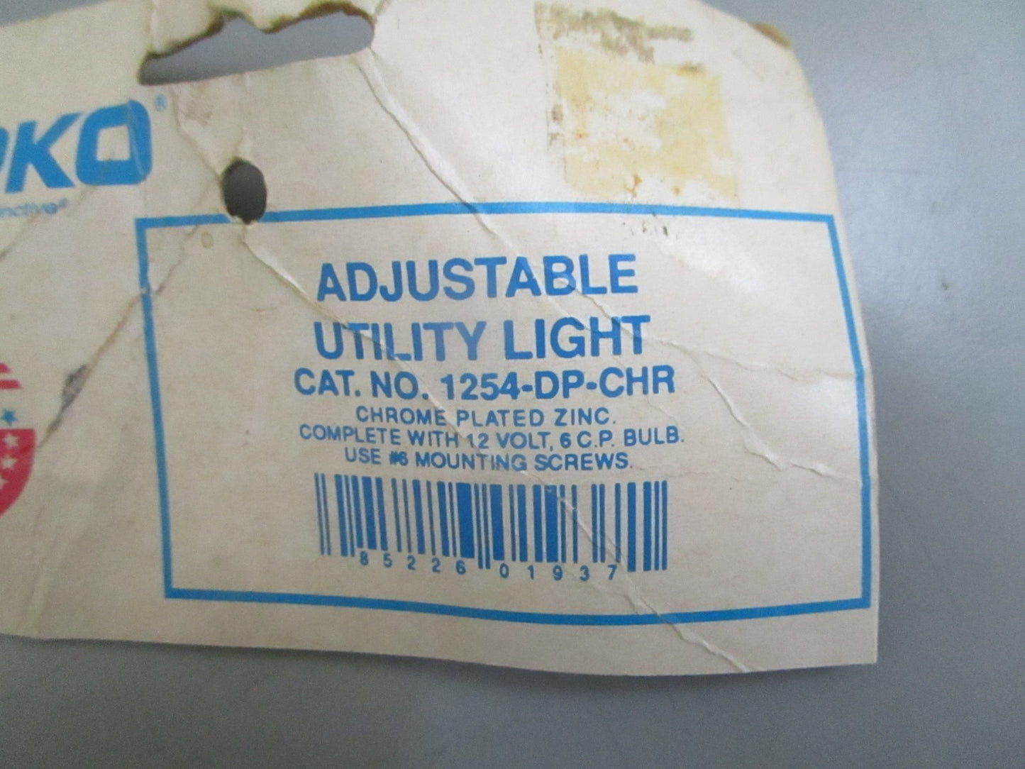 *NEW* 0820 Perko Adjustable Utility Light 1254-DP-CHR