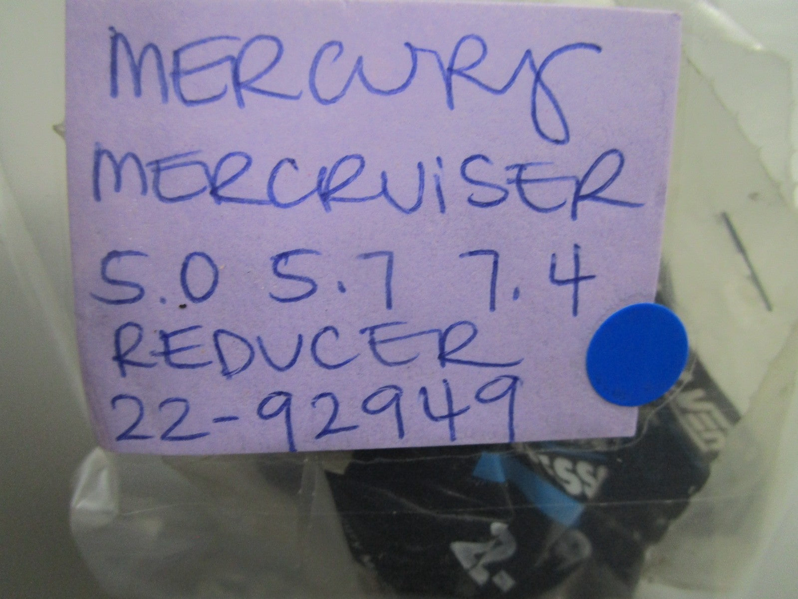 *NEW OEM* 0810 Mercury Mercruiser 5.0 5.7 7.4 Reducer 22-92949
