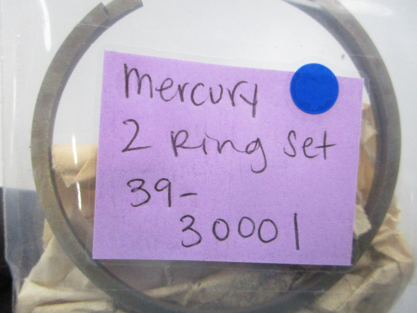 NEW OEM (LOT OF 2) 39-30001 Mercury Quicksilver 2 Ring Set 0810