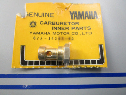 NEW OEM 677-14343-42 Yamaha Main Jet 0810