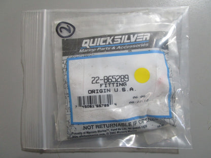 *NEW OEM* 0810 Mercury Quicksilver Fitting 22-865289
